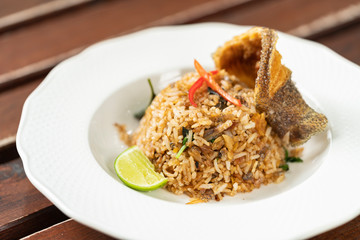 Healthy Thai food fried rice