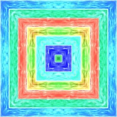 Color ornament, psychedelic drawing. Pattern vintage style. Grunge texture. Festive greeting card. Abstract art background. Modern geometric pattern. Festive art backdrop. Creative vector element