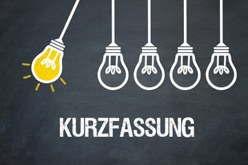 Fototapeta premium Kurzfassung 