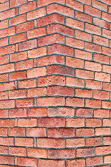 brick wall corner edge