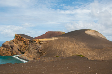 The Capelinhos volcano was born at sea, in the parish of Capelinhos, in Faial Island, Azores and its activity extended from September 1957 to October 1958.