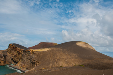 The Capelinhos volcano was born at sea, in the parish of Capelinhos, in Faial Island, Azores and its activity extended from September 1957 to October 1958.