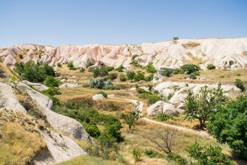 View of Pigeon Valley in cappadocia