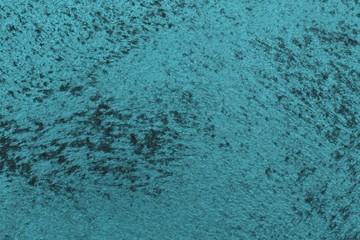 Fototapeta na wymiar creative shabby light blue rough painted metallic surface texture for background use.