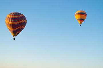Hot air balloons