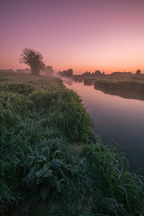 Sonnenaufgang in Bayern