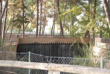 Waterfall in Spanish Park, Valencia
