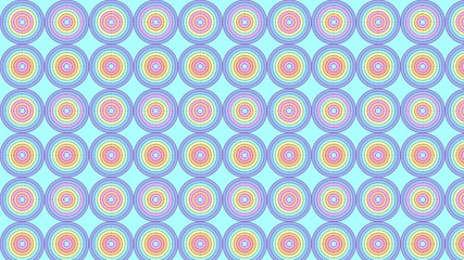 seamless pattern with colorful circles