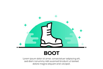 BOOT ICON CONCEPT