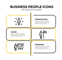 BUSINESS PEOPLE ICON SET