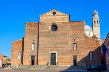 The Basilica of Santa Giustina in Padua , Italy 