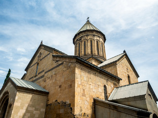 Fototapeta na wymiar Orthodox Sioni Cathedral of the Dormition in downtown Tbilisi