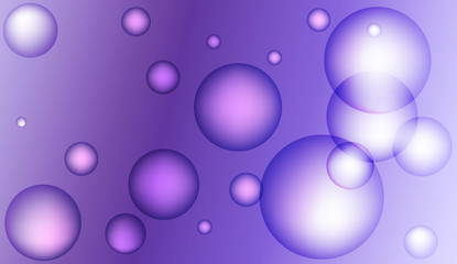 Blurred decorative design with bubbles. For elegant pattern cover book. Vector illustration.