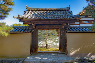 大徳寺 徳禅寺 門前風景