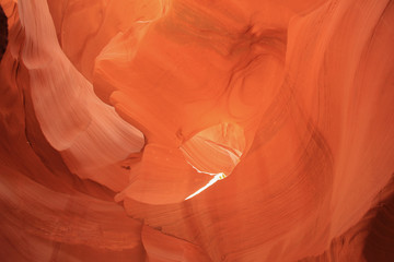 Background or wallpaper picture from Antelope Canyon red stone