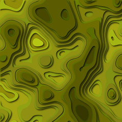 Abstract paper cut Out background. Modern illustration for concept design.