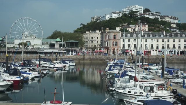 Torquay Harbour and Marina Devon England 
