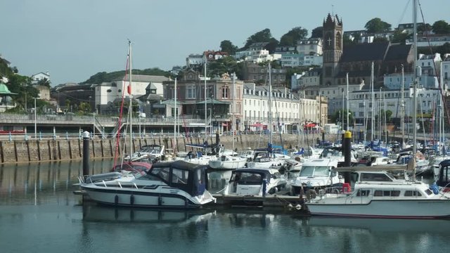 Torquay Harbour and Marina Devon England 