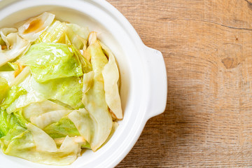 Stir-Fried Cabbage with Fish Sauce