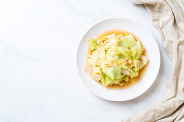 Stir-Fried Cabbage with Fish Sauce