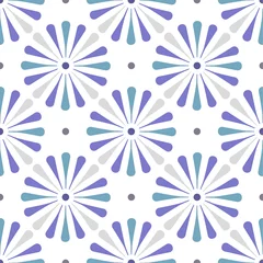 Tapeten cute tile pattern © flworsmile