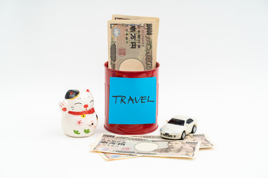 10000 yen banknote money for travel