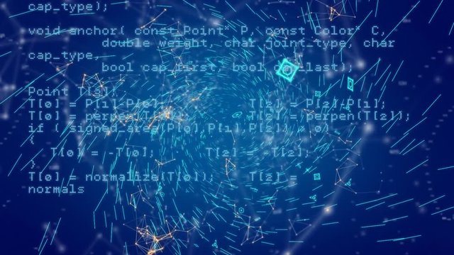 Program code and asymmetrical lines