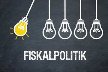 Fototapeta premium Fiskalpolitik
