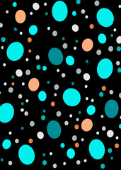 Oval pattern background