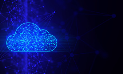 ai technology, abstract futuristic universe cyber network server online, background illustration 3d rendering, robotic system