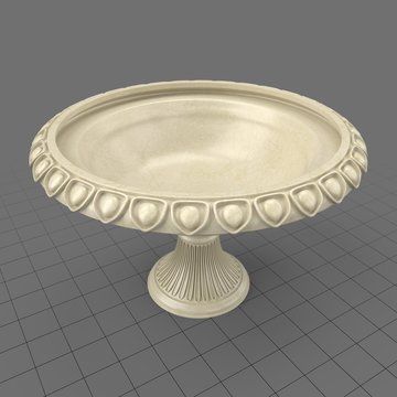 Marble garden urn 2