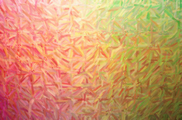 Abstract illustration of orange, pink, red Large Color Variation Oil Paint background