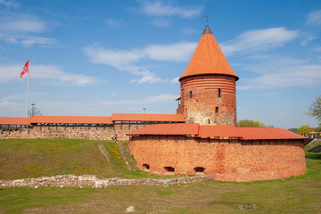 Kaunas Castle, medieval castle in Kaunas, in the Gothic style. Its site is strategic – a rise on the banks of the Nemunas River near its confluence with the Neris River