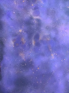 Purple Galaxy texture with Spray paint