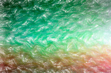 Abstract illustration of green Wax Crayon with low coverage background