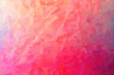 Abstract illustration of red Bristle Brush Oil Paint background