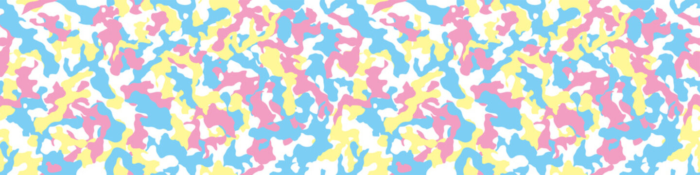 Camouflage background. Seamless pattern.Vector. 迷彩パターン © tabosan