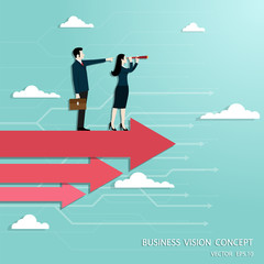 Business vision and target © anuchit