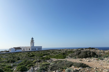 Fototapeta na wymiar Lighthouse, Menorca