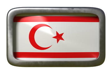 Turkish Republic of Northern Cyprus flag sign