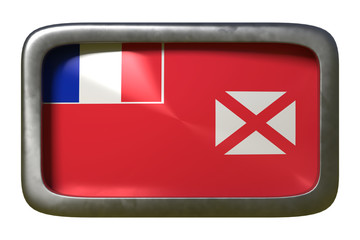 Wallis and Futuna Islands flag sign