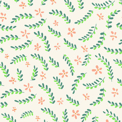 Floral seamless pattern.