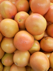 frutto di pompelmo al mercato, grapefruit fruit at the market