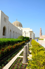 Sultan Qaboos Grand Mosque  Oman Muscat