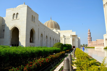 Sultan Qaboos Grand Mosque  Oman Muscat
