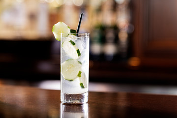 Cucumber Cooler Vodka Cocktail