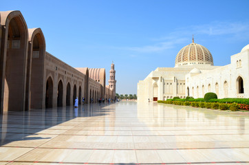 Sultan Qaboos Grand Mosque  Oman Muscat