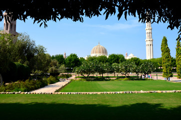Sultan Qaboos Grand Mosque  Oman Muscat