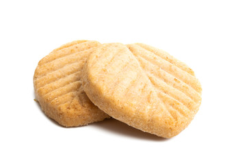 swiss cookies isolated