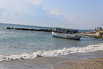 boat on the beach